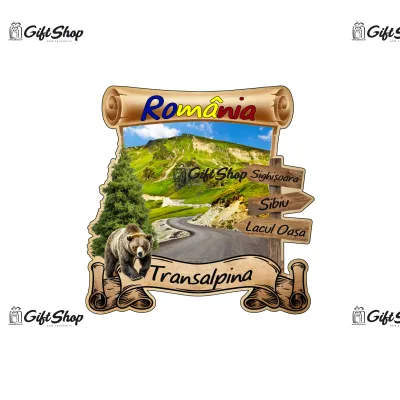 Transalpina, romania, magnet papirus, model mgs 216